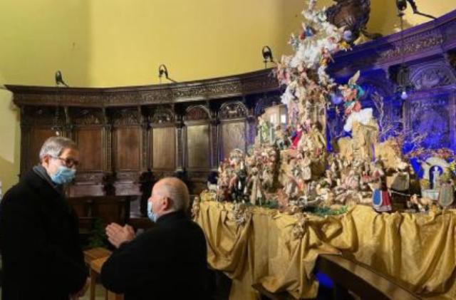 Catania, l’artigianato di scuola napoletana nel presepe dei padri Domenicani